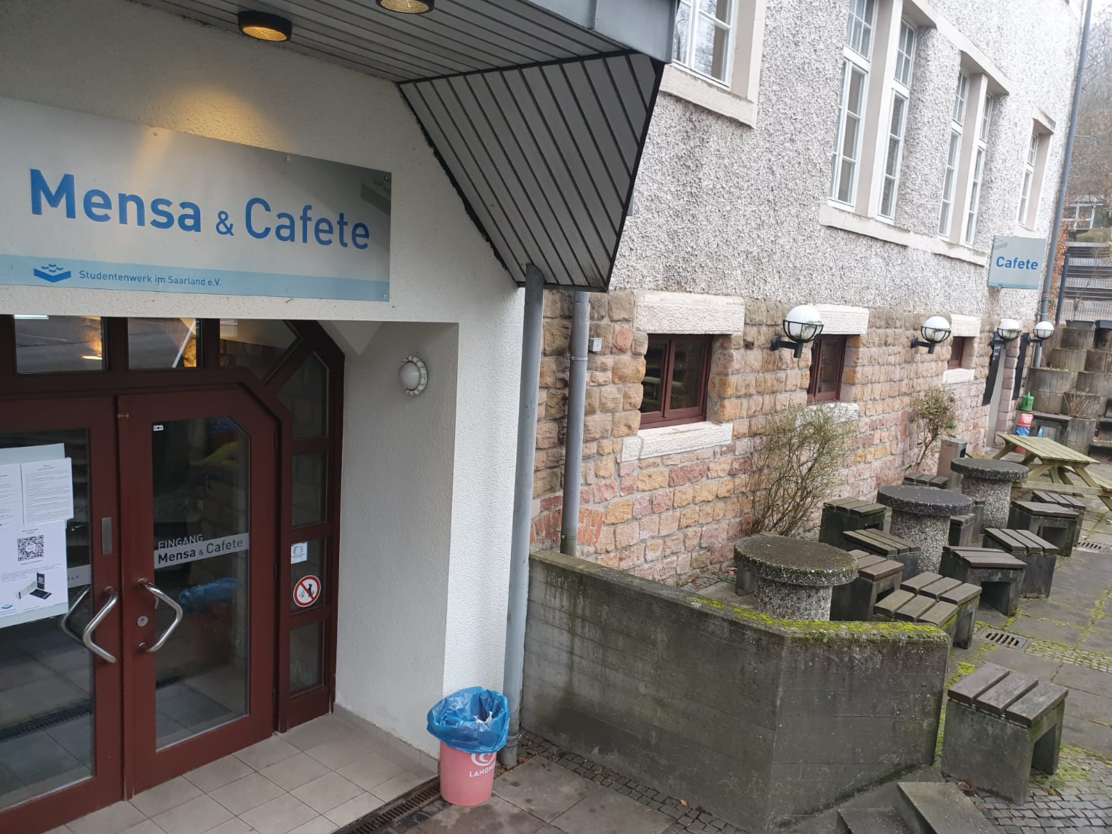 Mensa Homburg Eingang